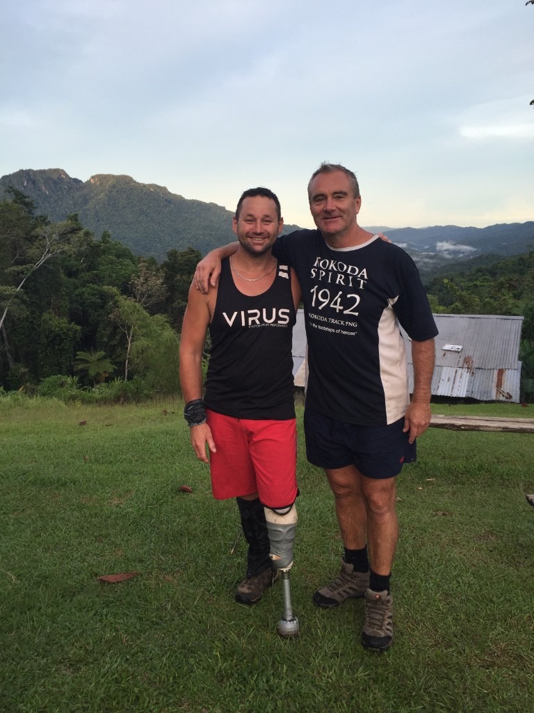 Prepared participants on the Kokoda Track